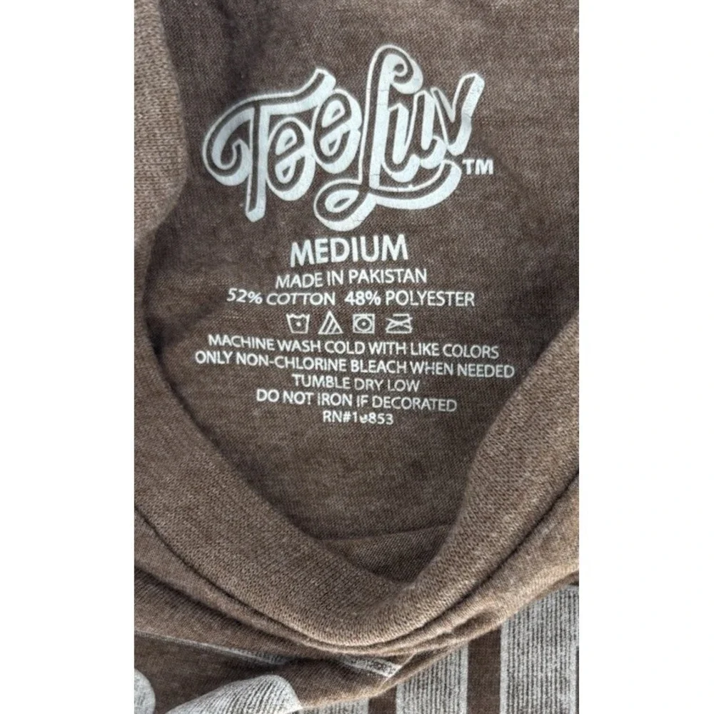 Hershey's Chocolate Men's M Brown T-Shirt Graphic Logo Crew Neck Trendy